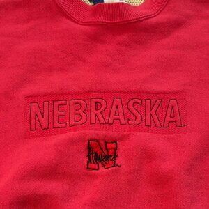 Vintage 90’s Nebraska Cornhuskers University College Crewneck Size L